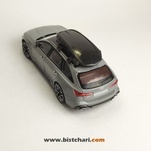 ماکت ماشین آئودی Audi مدل RS6 رنگ خاکستری
