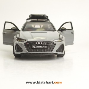 ماکت ماشین آئودی Audi مدل RS6 رنگ خاکستری