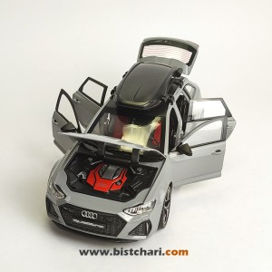 ماکت ماشین آئودی Audi مدل RS6 رنگ خاکستری