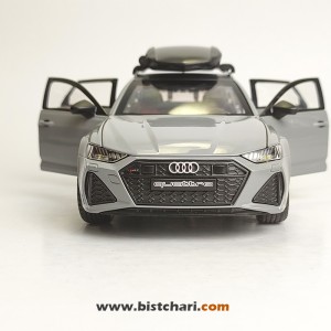 ماکت ماشین آئودی Audi مدل RS6 رنگ خاکستری