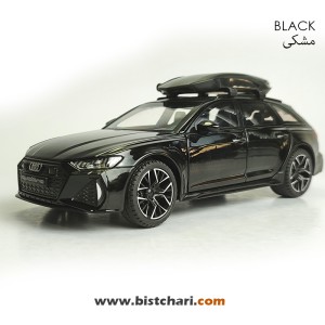 ماکت ماشین آئودی Audi مدل RS6 رنگ مشکی