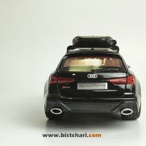 ماکت ماشین آئودی Audi مدل RS6 رنگ مشکی