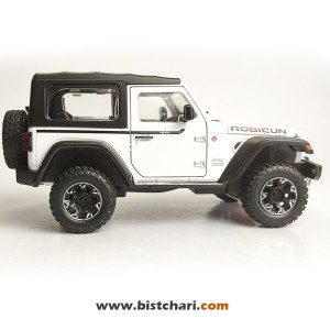 ماکت ماشین جیپ Jeep مدل Wrangler Rubicon رنگ سفید