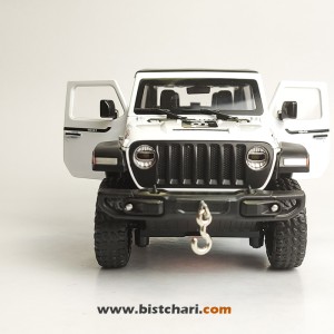 ماکت ماشین جیپ Jeep مدل Wrangler Rubicon رنگ سفید