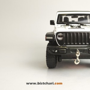 ماکت ماشین جیپ Jeep مدل Wrangler Rubicon رنگ سفید