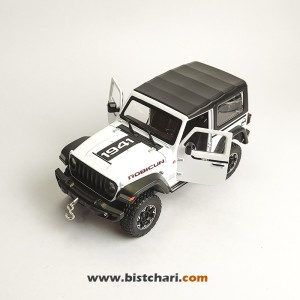 ماکت ماشین جیپ Jeep مدل Wrangler Rubicon رنگ سفید