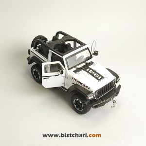 ماکت ماشین جیپ Jeep مدل Wrangler Rubicon رنگ سفید