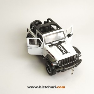 ماکت ماشین جیپ Jeep مدل Wrangler Rubicon رنگ سفید