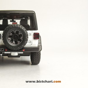 ماکت ماشین جیپ Jeep مدل Wrangler Rubicon رنگ سفید