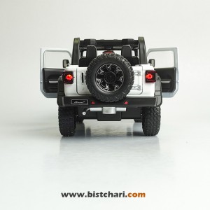 ماکت ماشین جیپ Jeep مدل Wrangler Rubicon رنگ سفید