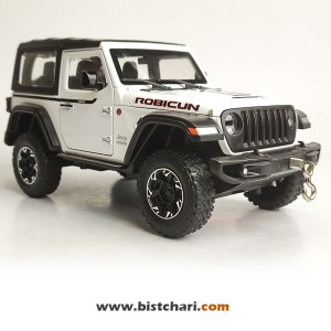 ماکت ماشین جیپ Jeep مدل Wrangler Rubicon رنگ سفید