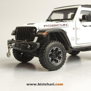 ماکت ماشین جیپ Jeep مدل Wrangler Rubicon رنگ سفید