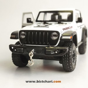 ماکت ماشین جیپ Jeep مدل Wrangler Rubicon رنگ سفید
