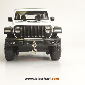 ماکت ماشین جیپ Jeep مدل Wrangler Rubicon رنگ سفید