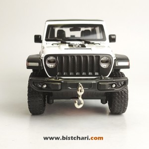 ماکت ماشین جیپ Jeep مدل Wrangler Rubicon رنگ سفید