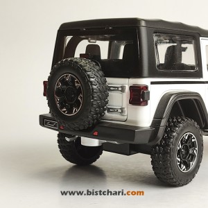 ماکت ماشین جیپ Jeep مدل Wrangler Rubicon رنگ سفید