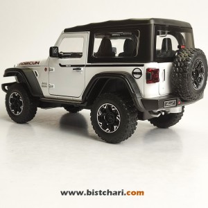 ماکت ماشین جیپ Jeep مدل Wrangler Rubicon رنگ سفید