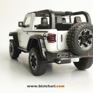 ماکت ماشین جیپ Jeep مدل Wrangler Rubicon رنگ سفید