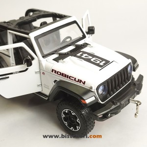 ماکت ماشین جیپ Jeep مدل Wrangler Rubicon رنگ سفید