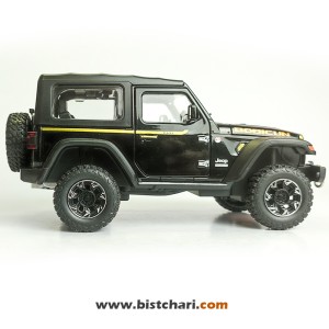 ماکت ماشین جیپ Jeep مدل Wrangler Rubicon رنگ مشکی