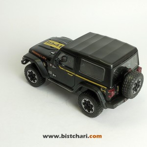 ماکت ماشین جیپ Jeep مدل Wrangler Rubicon رنگ مشکی