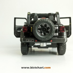 ماکت ماشین جیپ Jeep مدل Wrangler Rubicon رنگ مشکی