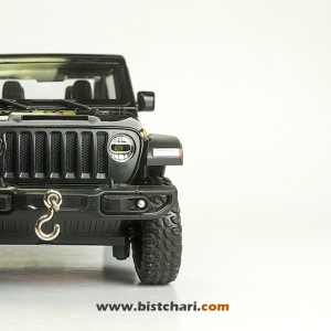 ماکت ماشین جیپ Jeep مدل Wrangler Rubicon رنگ مشکی