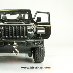 ماکت ماشین جیپ Jeep مدل Wrangler Rubicon رنگ مشکی
