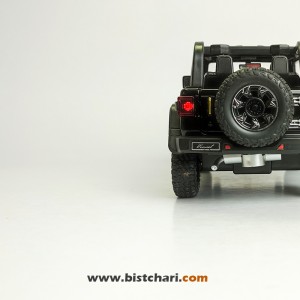 ماکت ماشین جیپ Jeep مدل Wrangler Rubicon رنگ مشکی