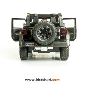 ماکت ماشین جیپ Jeep مدل Wrangler Rubicon رنگ مشکی