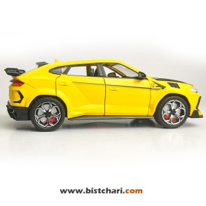 ماکت ماشین لامبورگینی Lamborghini مدل Urus رنگ زرد