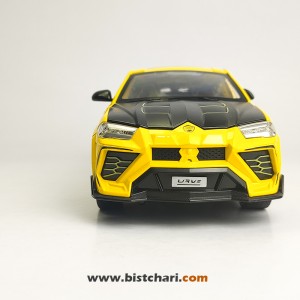 ماکت ماشین لامبورگینی Lamborghini مدل Urus رنگ زرد