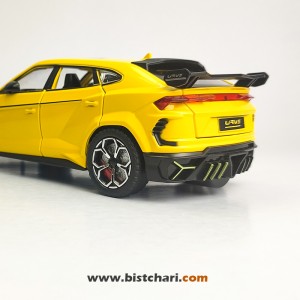 ماکت ماشین لامبورگینی Lamborghini مدل Urus رنگ زرد