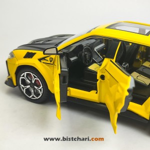ماکت ماشین لامبورگینی Lamborghini مدل Urus رنگ زرد