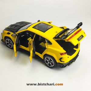 ماکت ماشین لامبورگینی Lamborghini مدل Urus رنگ زرد