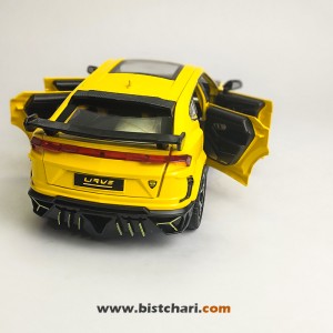 ماکت ماشین لامبورگینی Lamborghini مدل Urus رنگ زرد