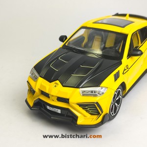 ماکت ماشین لامبورگینی Lamborghini مدل Urus رنگ زرد