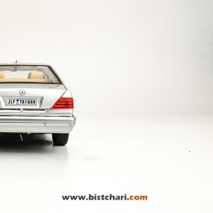 ماکت ماشین مرسدس بنز  Mercedes-Benz مدل S-Class W140 رنگ نقره ای