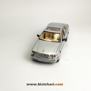 ماکت ماشین مرسدس بنز  Mercedes-Benz مدل S-Class W140 رنگ نقره ای