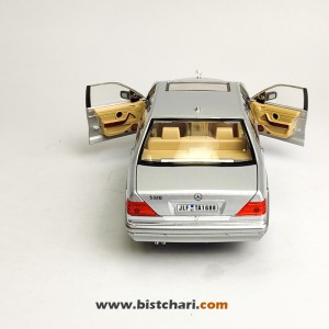 ماکت ماشین مرسدس بنز  Mercedes-Benz مدل S-Class W140 رنگ نقره ای