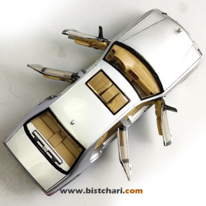 ماکت ماشین مرسدس بنز  Mercedes-Benz مدل S-Class W140 رنگ نقره ای