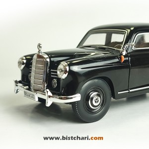 ماکت ماشین مرسدس بنز  Mercedes-Benz مدل W120 Ponton رنگ مشکی