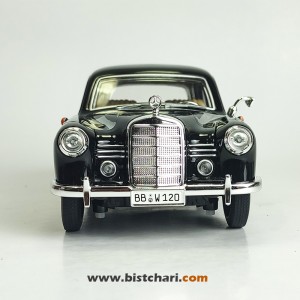 ماکت ماشین مرسدس بنز  Mercedes-Benz مدل W120 Ponton رنگ مشکی
