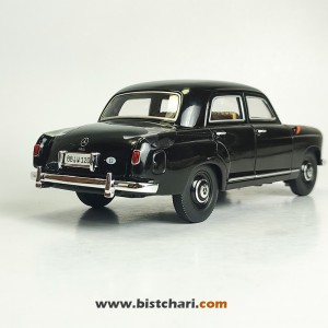 ماکت ماشین مرسدس بنز  Mercedes-Benz مدل W120 Ponton رنگ مشکی