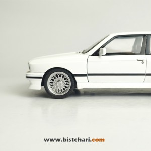 ماکت ماشین بی ام و BMW مدل M3 E30 رنگ سفید