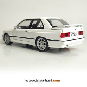 ماکت ماشین بی ام و BMW مدل M3 E30 سفید