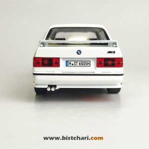 ماکت ماشین بی ام و BMW مدل M3 E30 سفید