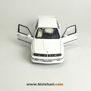 ماکت ماشین بی ام و BMW مدل M3 E30 سفید