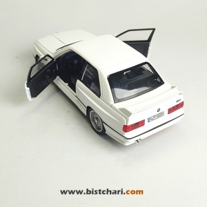 ماکت ماشین بی ام و BMW مدل M3 E30 سفید