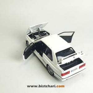ماکت ماشین بی ام و BMW مدل M3 E30 سفید